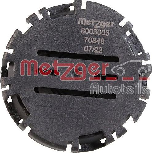 Metzger 8003003 - Клапан поддержки давления масла avtokuzovplus.com.ua