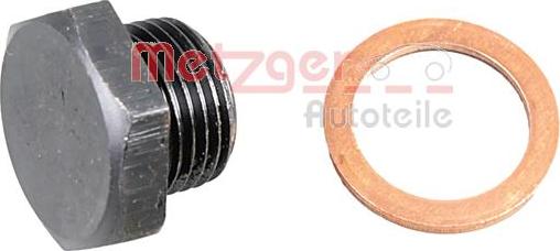 Metzger 8030075 - Резьбовая пробка, масляний піддон autocars.com.ua