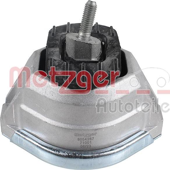 Metzger 8054267 - Подушка, підвіска двигуна autocars.com.ua