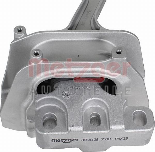 Metzger 8054438 - Подушка, підвіска двигуна autocars.com.ua