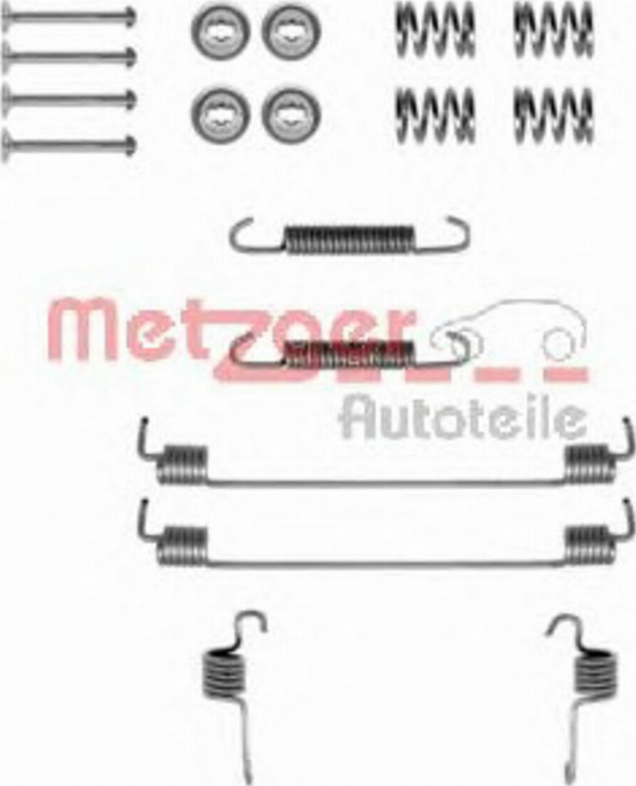 Metzger CR 792 - Комплектуючі, барабанний гальмівний механізм autocars.com.ua