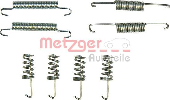 Metzger KR 955 - Комплект тормозов, ручник, парковка autodnr.net