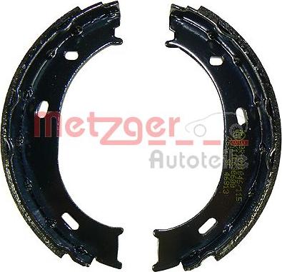 Metzger KR 955 - Комплект тормозов, ручник, парковка autodnr.net