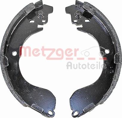 Metzger MG 163 - Комплект гальм, барабанний механізм autocars.com.ua