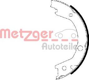 Metzger MG 225 - Комплект гальм, ручник, парковка autocars.com.ua
