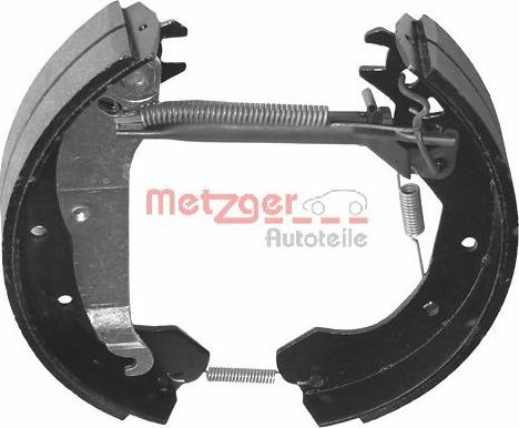 Metzger MG 418V - Комплект гальм, барабанний механізм autocars.com.ua