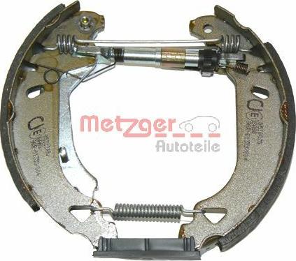 Metzger MG 457V - Комплект тормозных колодок, барабанные avtokuzovplus.com.ua