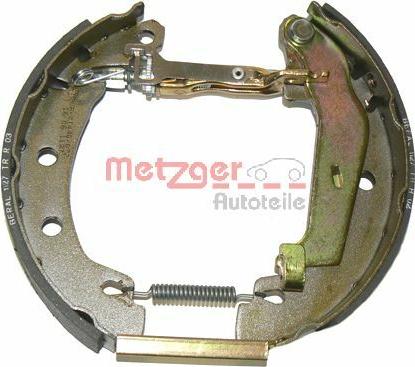 Metzger MG 632V - Комплект тормозных колодок, барабанные avtokuzovplus.com.ua