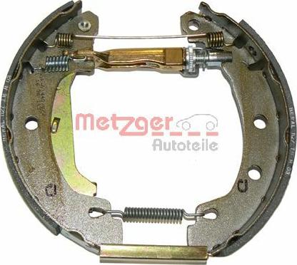 Metzger MG 632V - Комплект тормозных колодок, барабанные avtokuzovplus.com.ua