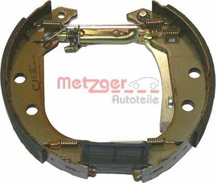 Metzger MG 704V - Комплект гальм, барабанний механізм autocars.com.ua