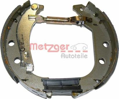 Metzger MG 704V - Комплект тормозных колодок, барабанные avtokuzovplus.com.ua