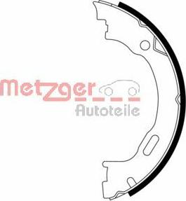 Metzger MG 954 - Комплект тормозов, ручник, парковка autodnr.net
