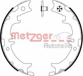 Metzger MG 958 - Комплект гальм, ручник, парковка autocars.com.ua