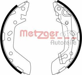 Metzger MG 974 - Комплект гальм, барабанний механізм autocars.com.ua