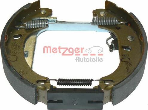 Metzger MG 976V - Комплект гальм, барабанний механізм autocars.com.ua