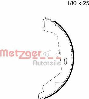 Metzger MG 998 - Комплект тормозов, ручник, парковка autodnr.net