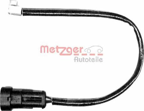 Metzger WK 17-202 - Сигнализатор, износ тормозных колодок autodnr.net