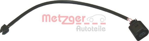 Metzger WK 17-222 - Сигнализатор, износ тормозных колодок autodnr.net