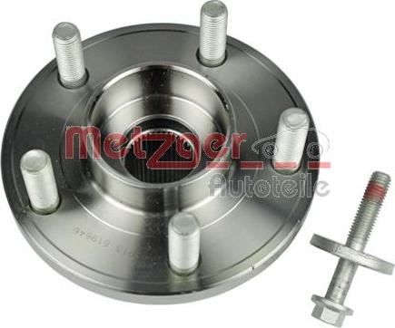 Metzger WM 1371 - Комплект подшипника ступицы колеса autodnr.net