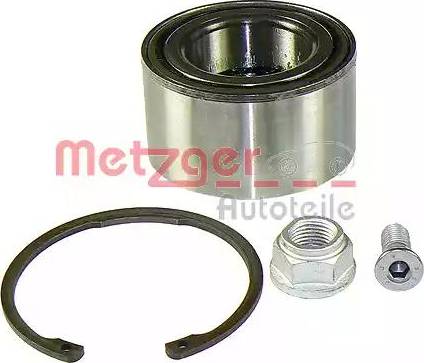 Metzger WM 140.98 - Комплект підшипника маточини колеса autocars.com.ua