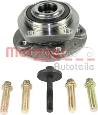 Metzger WM 2114 - Комплект подшипника ступицы колеса autodnr.net