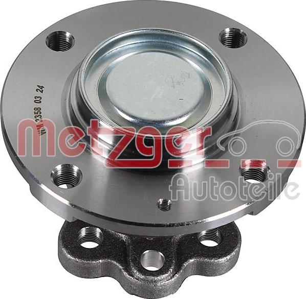 Metzger WM 2358 - Комплект підшипника маточини колеса autocars.com.ua