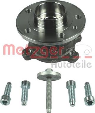 Metzger WM 6687 - Комплект подшипника ступицы колеса autodnr.net