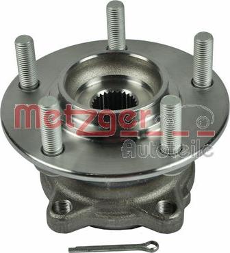 Metzger WM 7409 - Комплект підшипника маточини колеса autocars.com.ua