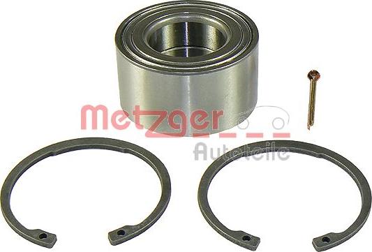 Metzger WM 878 - Комплект підшипника маточини колеса autocars.com.ua