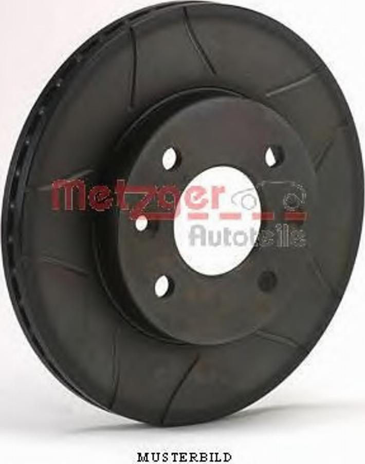 Metzger X14839 - Гальмівний диск autocars.com.ua