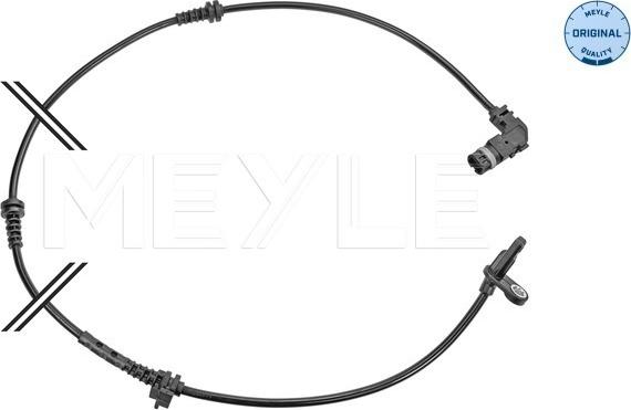 Meyle 014 800 0129 - Датчик ABS, частота обертання колеса autocars.com.ua
