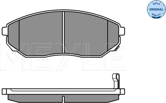 Meyle 025 240 9217/W - Тормозные колодки, дисковые, комплект avtokuzovplus.com.ua