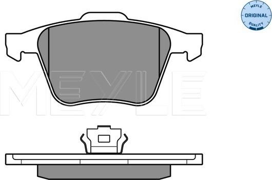 Meyle 025 241 4218 - Тормозные колодки, дисковые, комплект autodnr.net