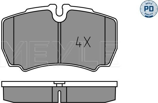 Akebono AN-4580WKE - Тормозные колодки, дисковые, комплект avtokuzovplus.com.ua