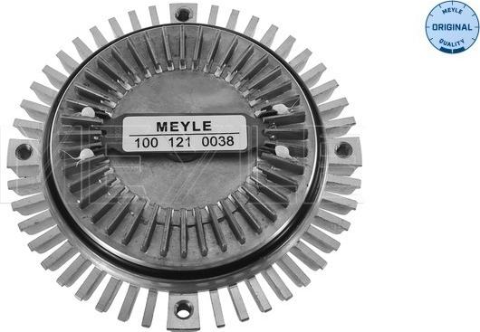 Meyle 100 121 0038 - Муфта вентилятора системи охолодження autocars.com.ua