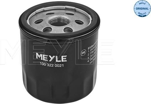 Meyle 100 322 0021 - Масляный фильтр avtokuzovplus.com.ua