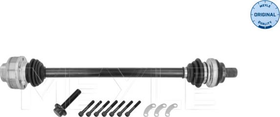 Meyle 100 498 0786 - Приводний вал autocars.com.ua