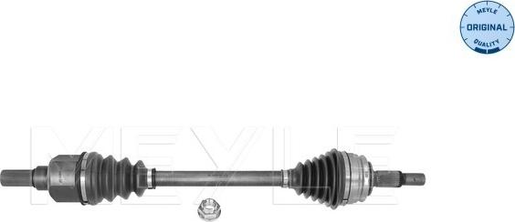 Meyle 11-14 498 0036 - Приводний вал autocars.com.ua