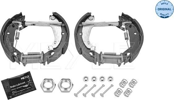 Meyle 11-14 533 0002/K - Комплект тормозных колодок, барабанные autodnr.net