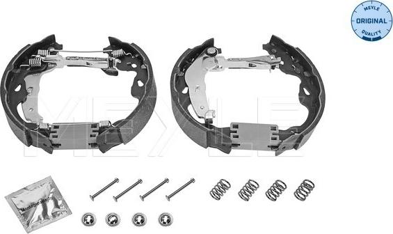 Meyle 11-14 533 0018/K - Комплект гальм, барабанний механізм autocars.com.ua