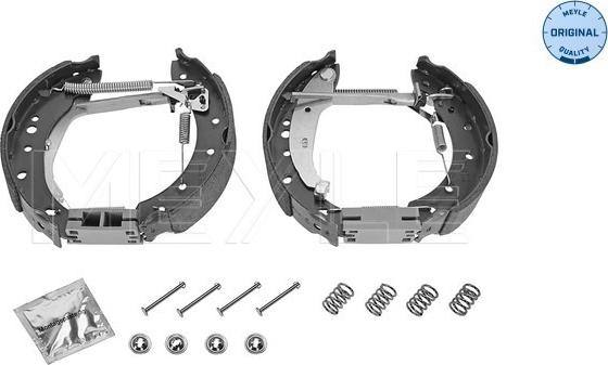 Meyle 11-14 533 0020/K - Комплект гальм, барабанний механізм autocars.com.ua