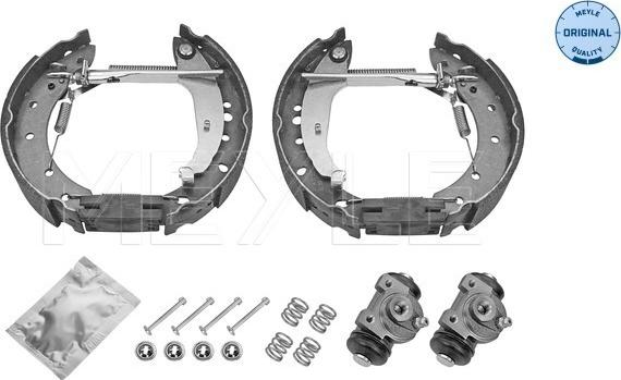 Meyle 11-14 533 0027 - Комплект гальм, барабанний механізм autocars.com.ua