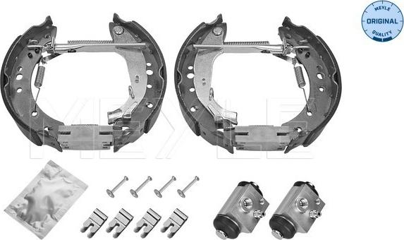 Meyle 11-14 533 0028 - Комплект гальм, барабанний механізм autocars.com.ua