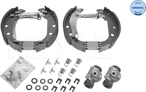 Meyle 11-14 533 0033 - Комплект гальм, барабанний механізм autocars.com.ua