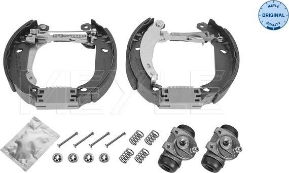 Meyle 11-14 533 0037 - Комплект гальм, барабанний механізм autocars.com.ua