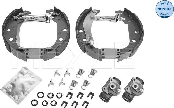 Meyle 11-14 533 0039 - Комплект гальм, барабанний механізм autocars.com.ua