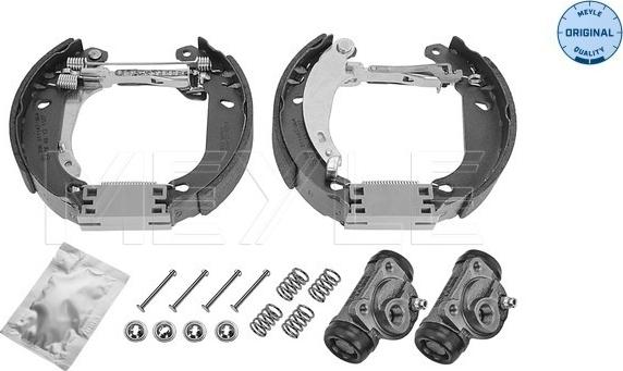 Meyle 11-14 533 0045 - Комплект гальм, барабанний механізм autocars.com.ua