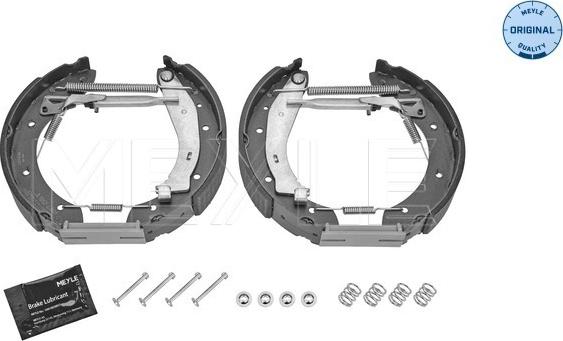 Meyle 11-14 533 0050/K - Комплект гальм, барабанний механізм autocars.com.ua