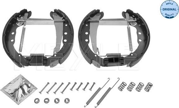 Meyle 114 533 0006/K - Комплект гальм, барабанний механізм autocars.com.ua