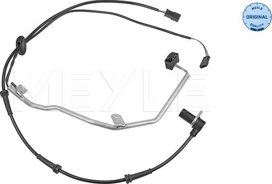 Meyle 114 800 0008 - Датчик ABS, частота обертання колеса autocars.com.ua
